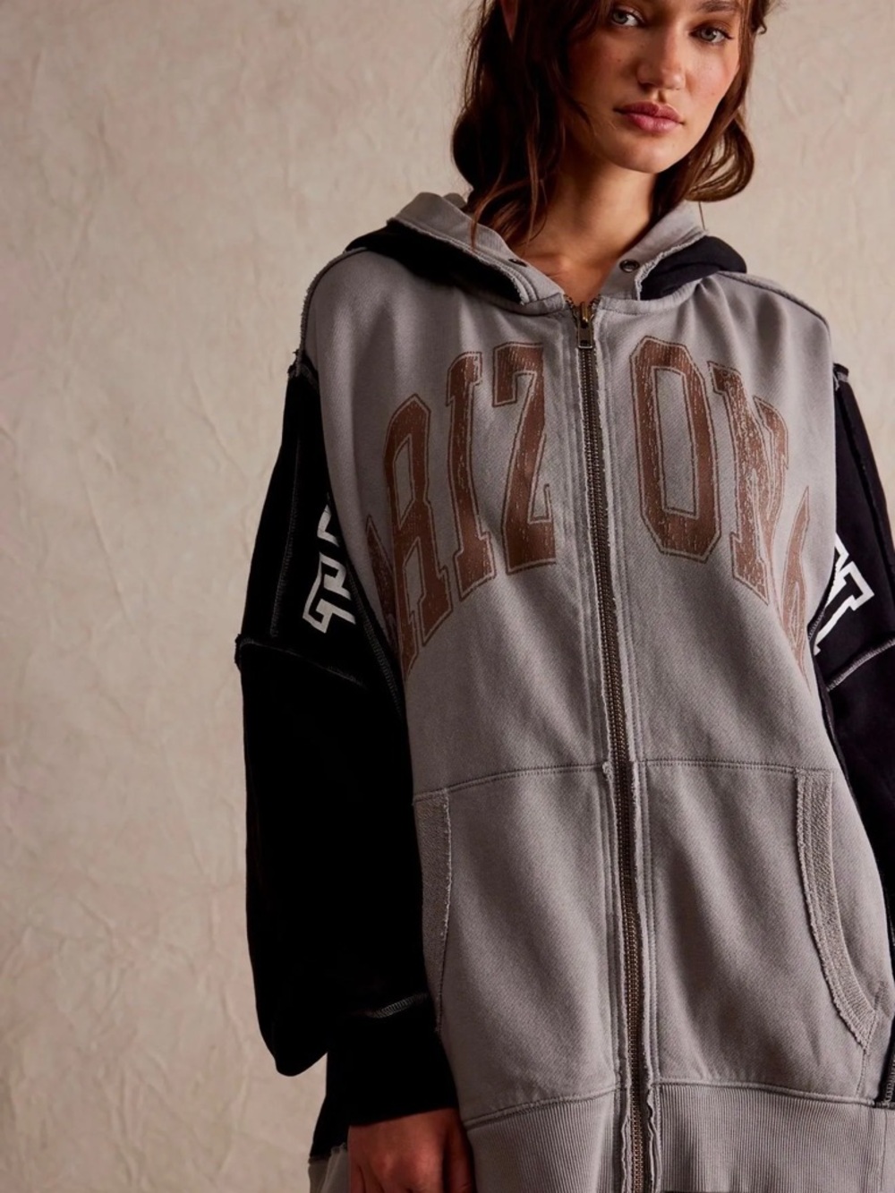 Free People Retro Remade Arizona Hoodie • SOLD OUT • XS/S (Fits L/XL)